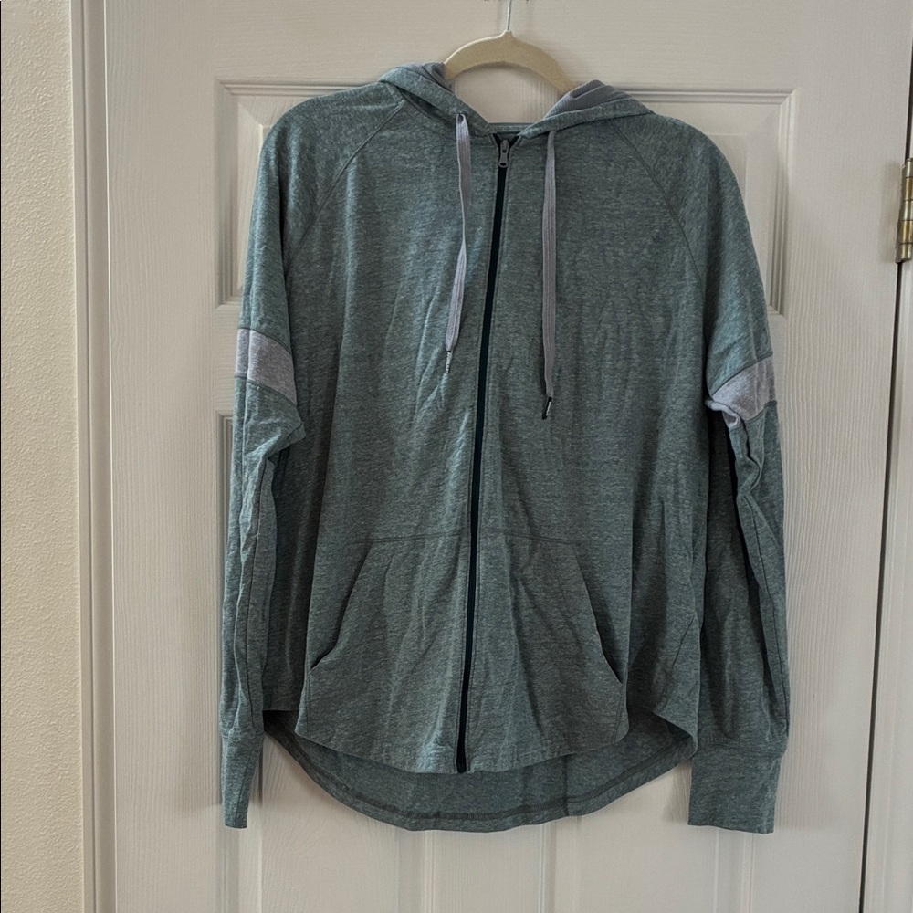 Under Armour Heather Gray Full-Zip Jacket
